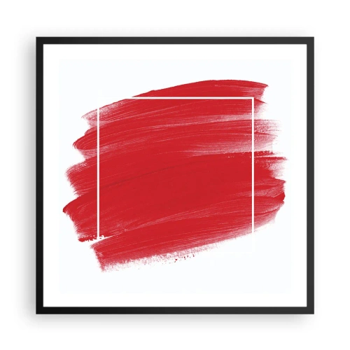 Plagát v čiernom ráme - Mimo rám - 60x60 cm
