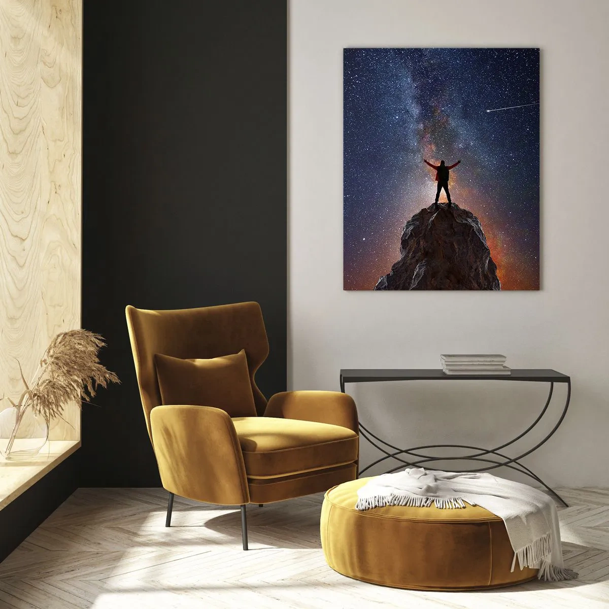 Obraz na skle - Sila je so mnou! - 50x70 cm