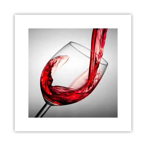 Plagát - Farba - pohyb - zvuk - 30x30 cm