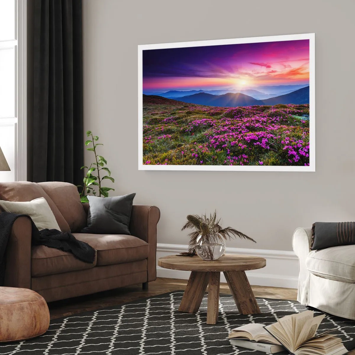 Plagát - Zavoňali svieže púčiky byliniek z obilných polí - 100x70 cm