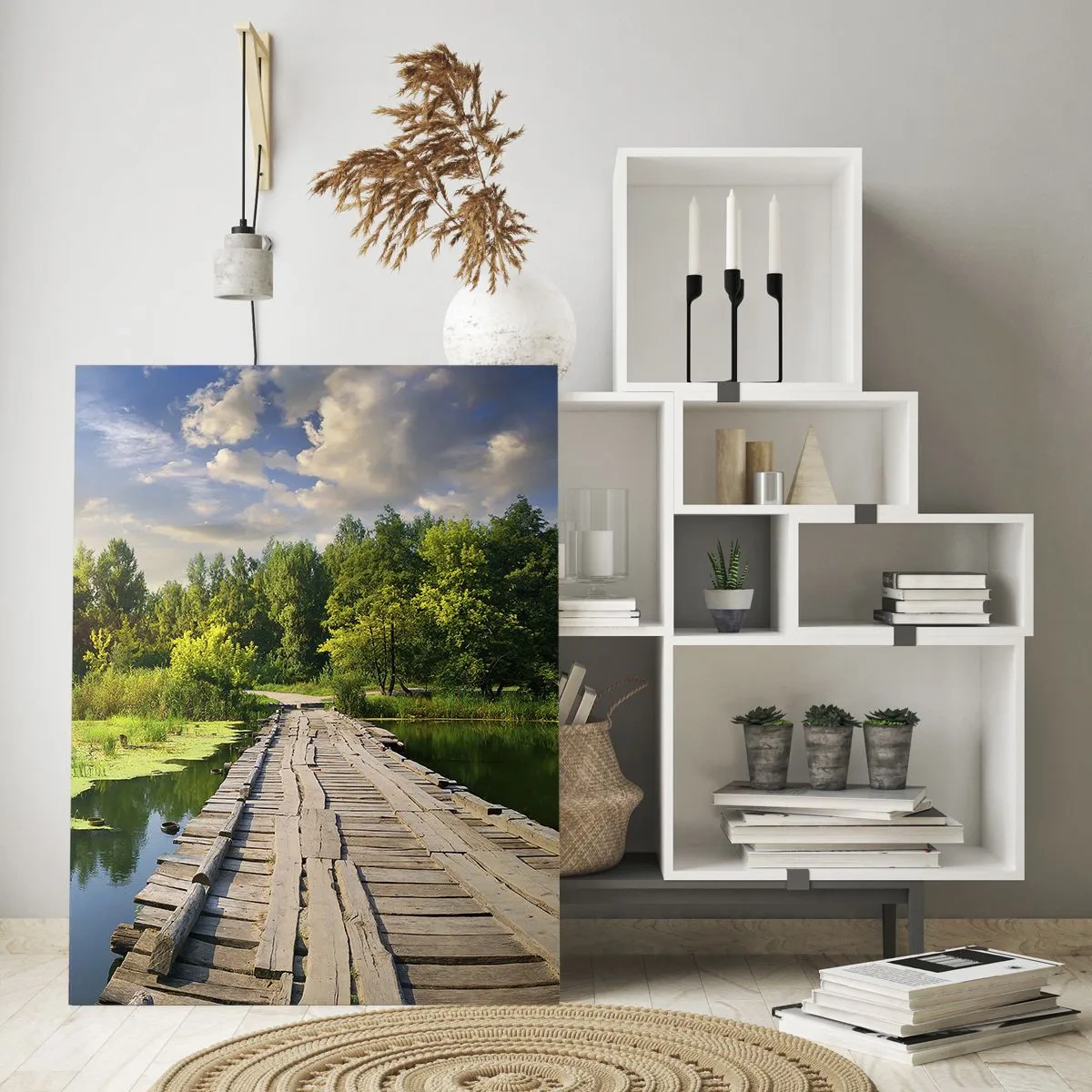 Obraz na skle - Leto, leto všade - 50x70 cm