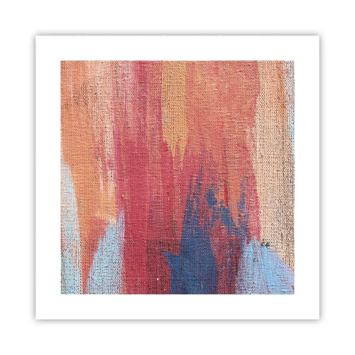 Plagát - Stekať dúhou - 40x40 cm