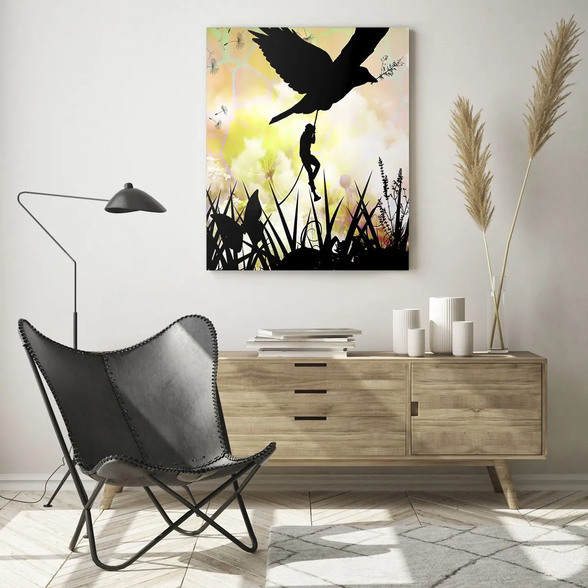 Obraz na skle - V rozprávkovej atmosfére - 50x70 cm