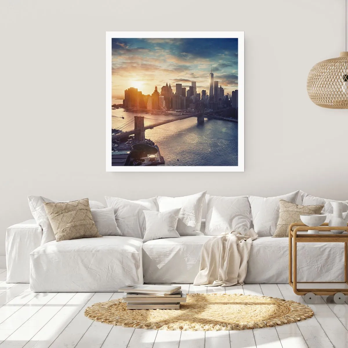 Plagát - Pomník kultúry Západu - 40x40 cm