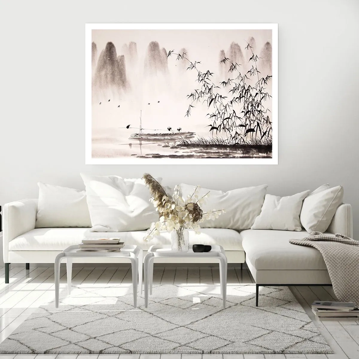 Plagát - Pokoj ryžových polí - 50x40 cm