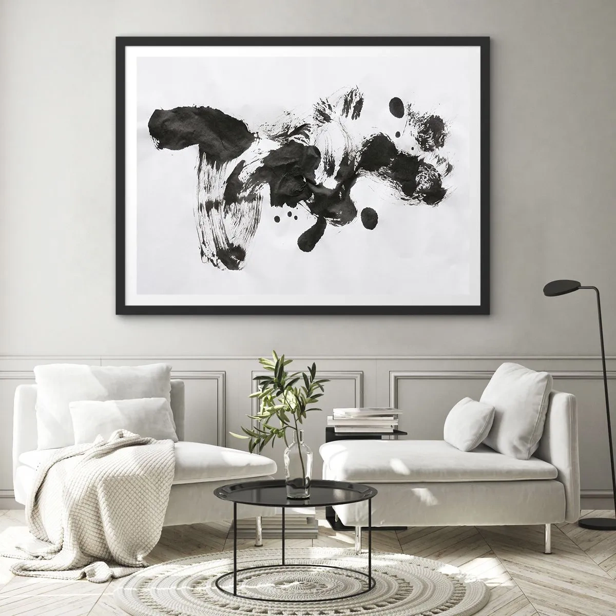 Plagát v čiernom ráme - Metóda v šialenstve? - 91x61 cm