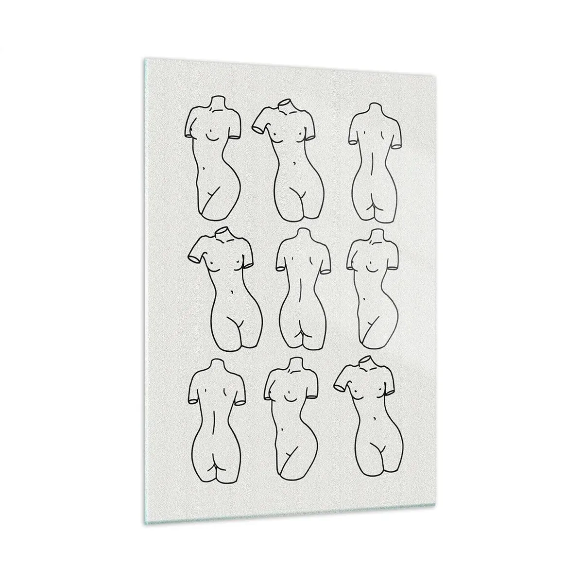 Obraz na skle - Iba Venuša - 50x70 cm