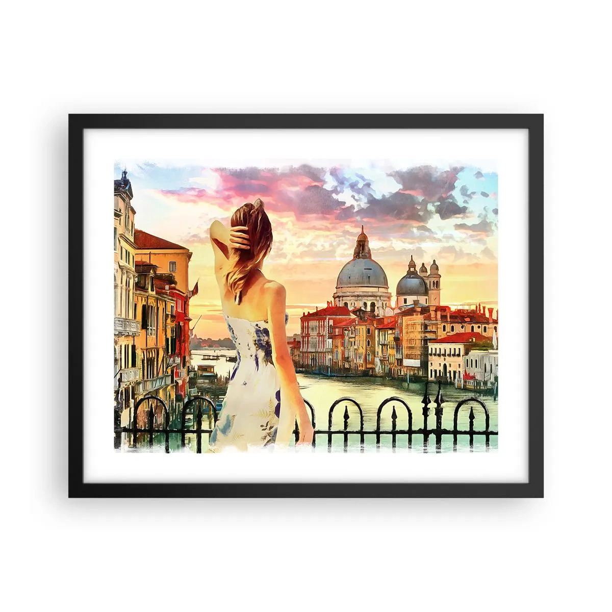 Plagát v čiernom ráme - Pokiaľ dobrodružstvo, tak len v… - 50x40 cm