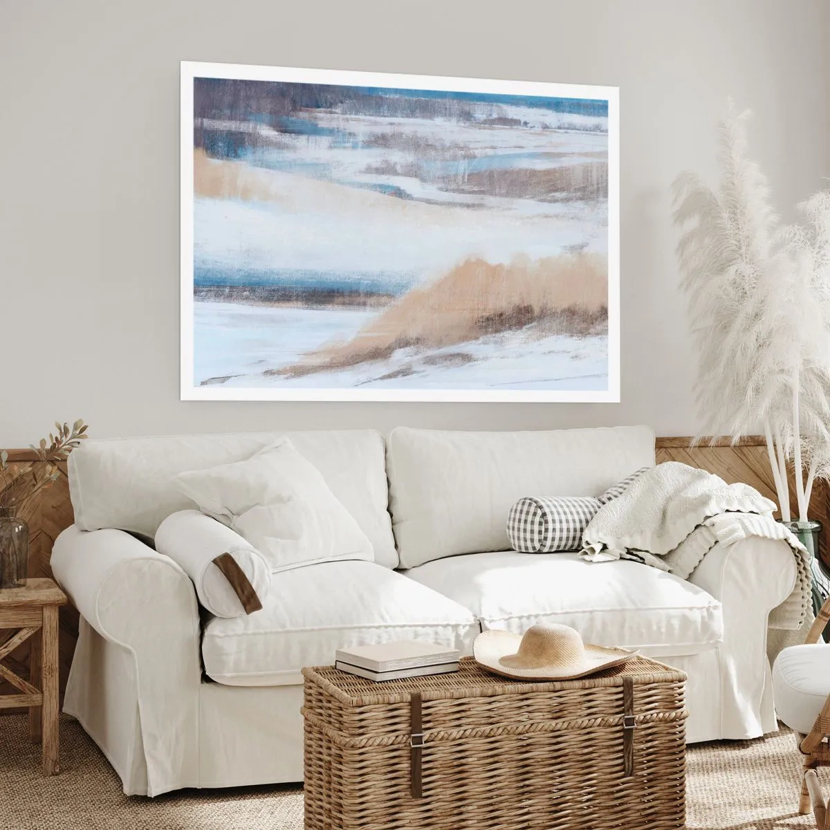 Plagát - Zimná kompozícia - 40x30 cm