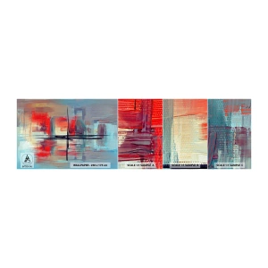Vzorka Fototapeta Standard Eco - Krajina v neznámej dimenzii - Abstrakcia, Kus, Moderné - 100x30 cm