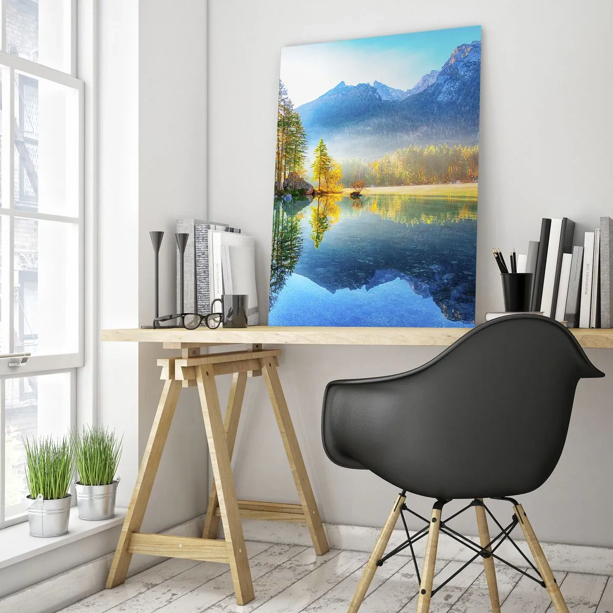 Obraz na skle - Majestát a sladkosť - 70x100 cm