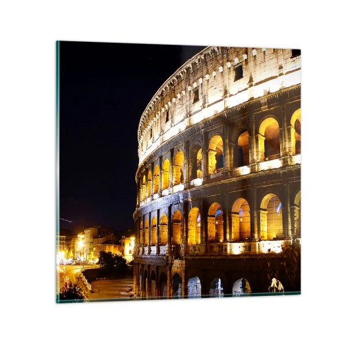 Obraz na skle - Je čas začať olympijské hry - 70x70 cm