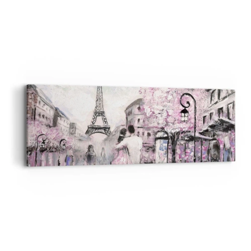 Obraz na plátne - Keď sa zamilovať, tak len v… - 90x30 cm