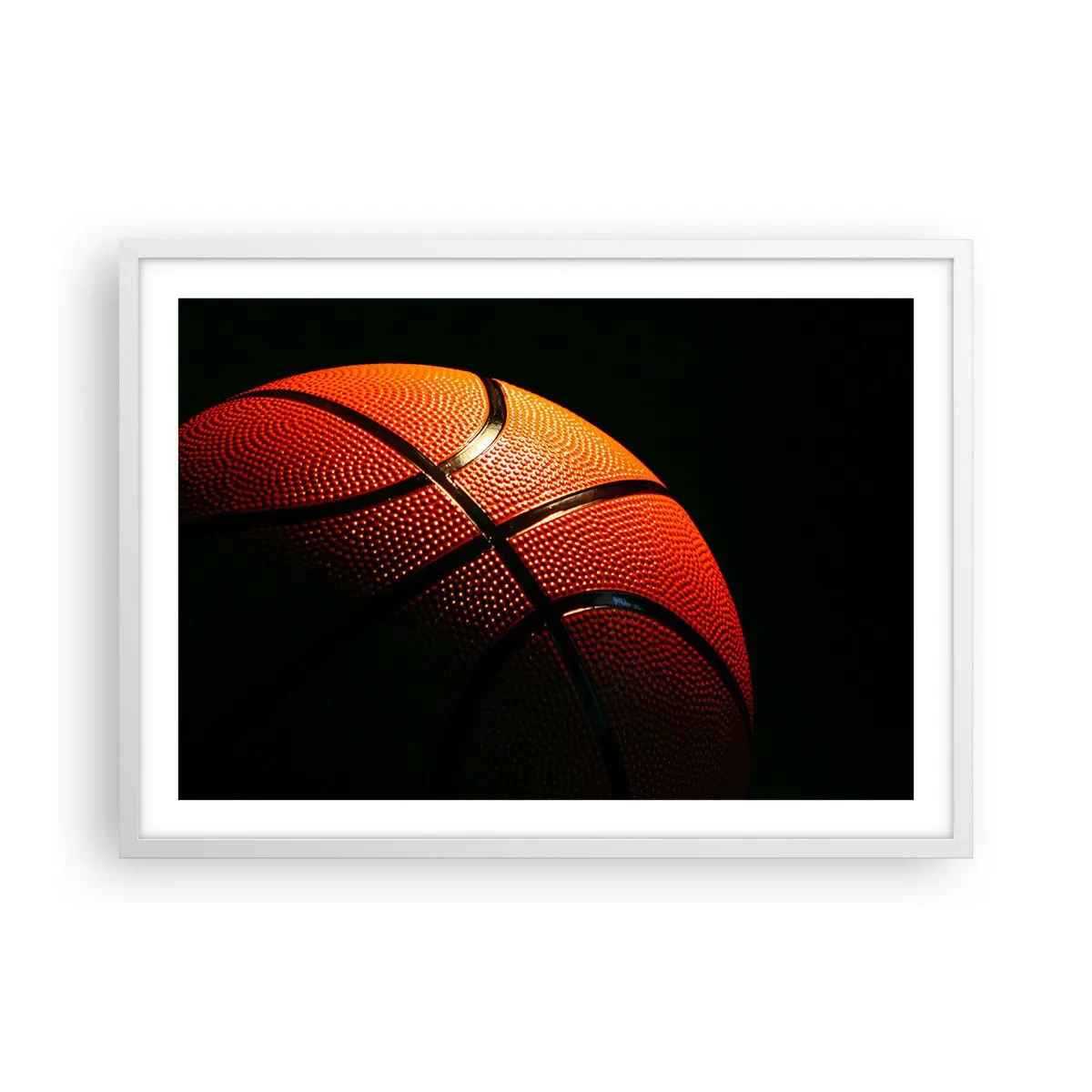 Plagát v bielom ráme - Krásna ako planéta - 70x50 cm