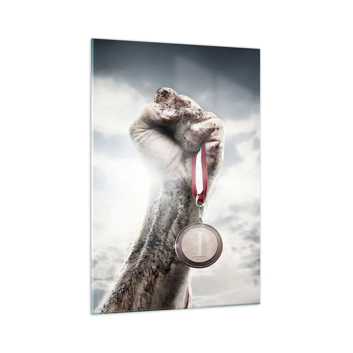 Obraz na skle - Per aspera ad astra - 70x100 cm