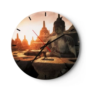 Nástenné hodiny - Počasie veľkej múdrosti - 40x40 cm