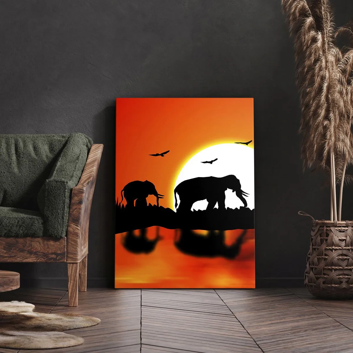 Obraz na plátne - A večer na malý drink - 50x70 cm