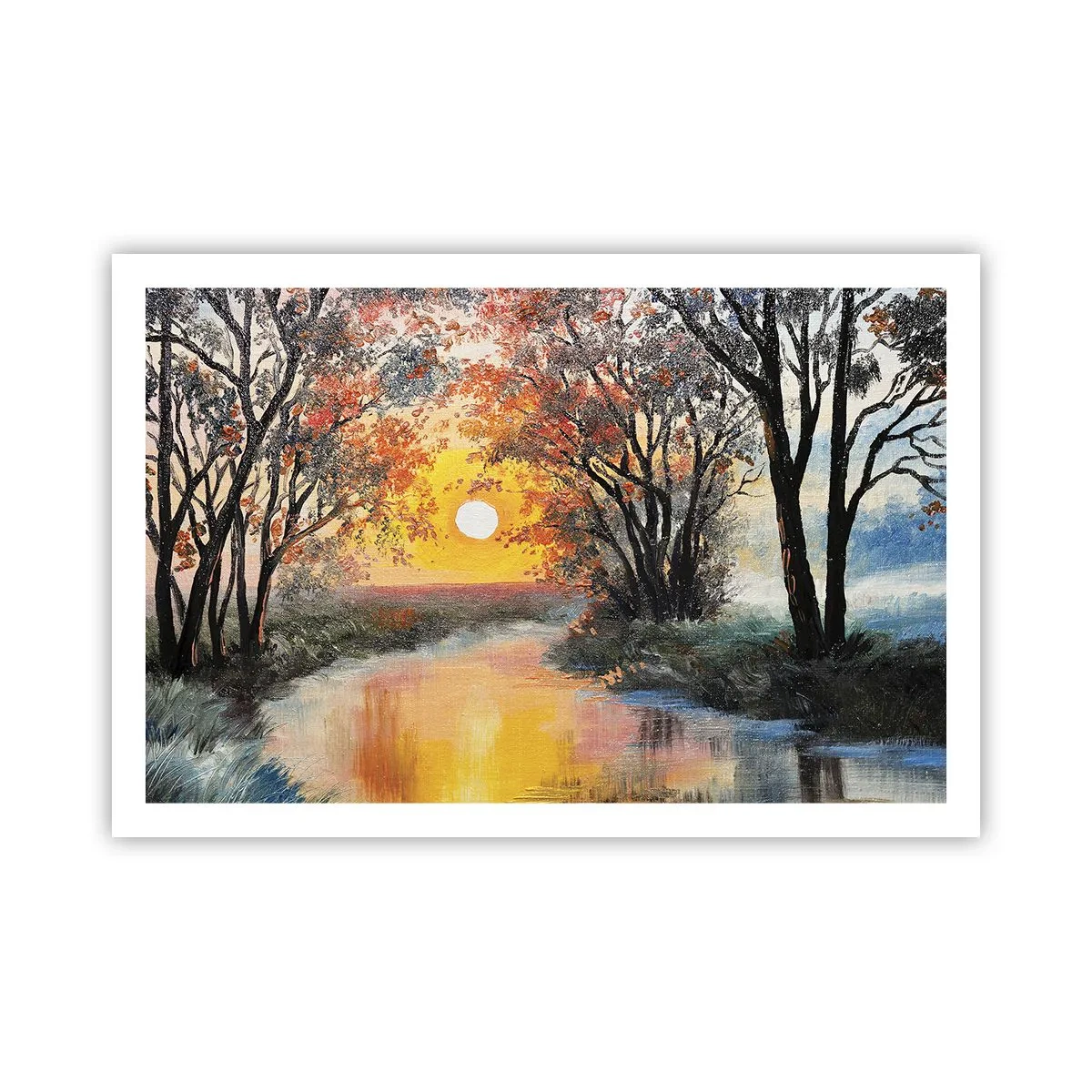Plagát - Jesenný nádych - 91x61 cm