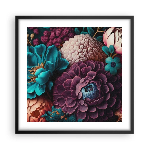 Plagát v čiernom ráme - Úroda prírody - 50x50 cm