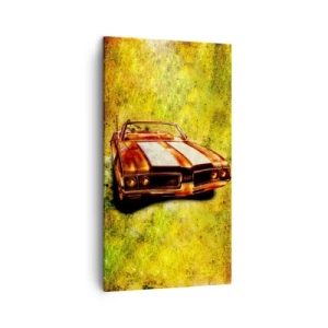 Obraz na plátne - Sila začarovaná do tvarov - 45x80 cm