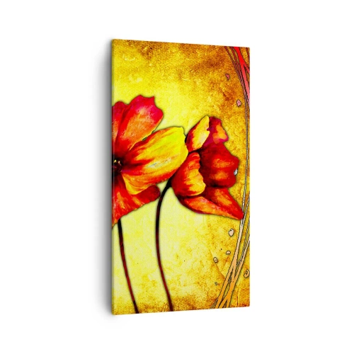 Obraz na plátne - V secesnej dekorácii - 45x80 cm