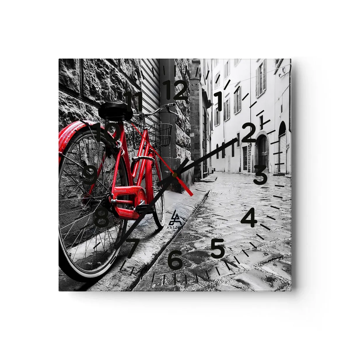 Nástenné hodiny - Skutočná krása nestarne - 40x40 cm