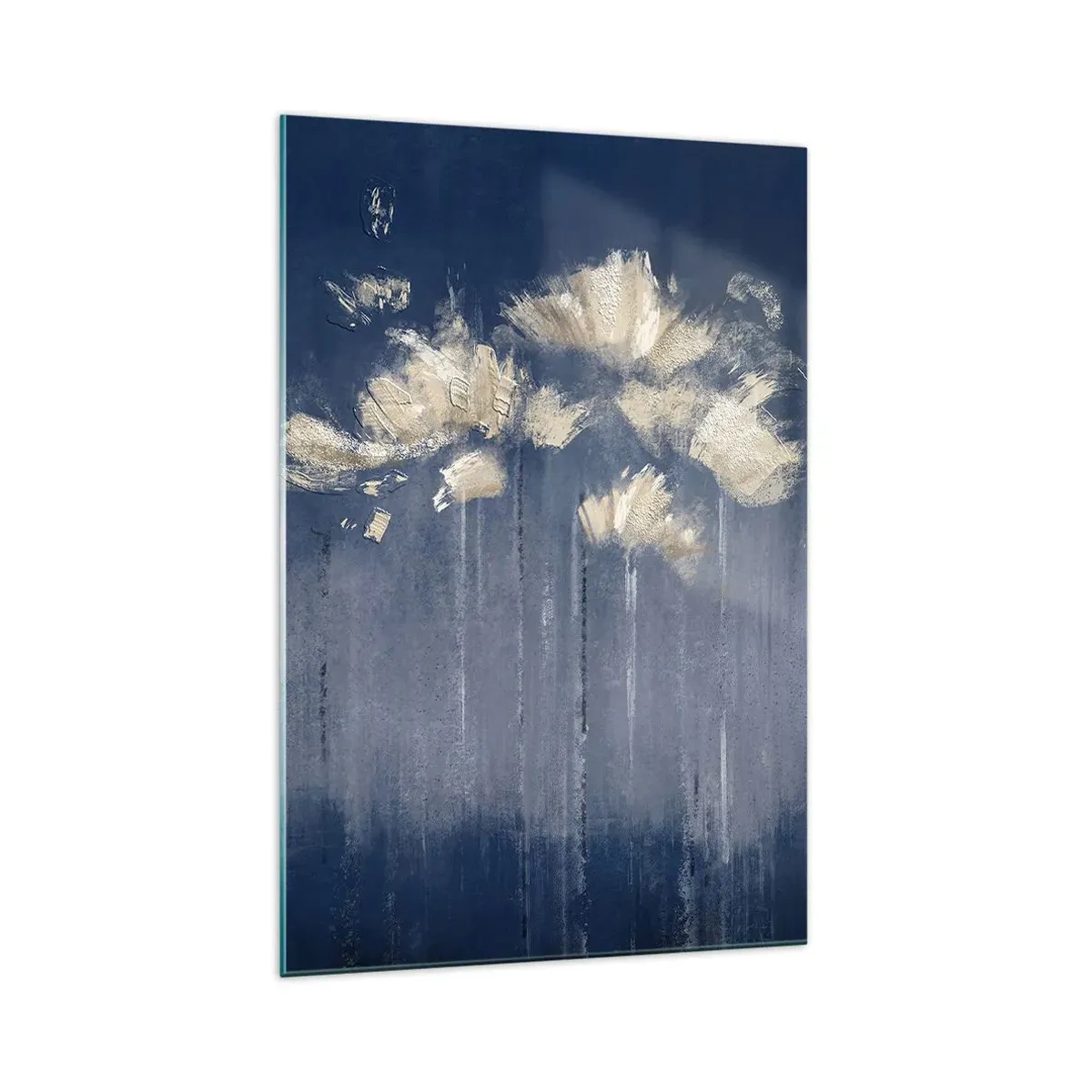 Obraz na skle - Ako okvetné lístky vo vetre - 70x100 cm