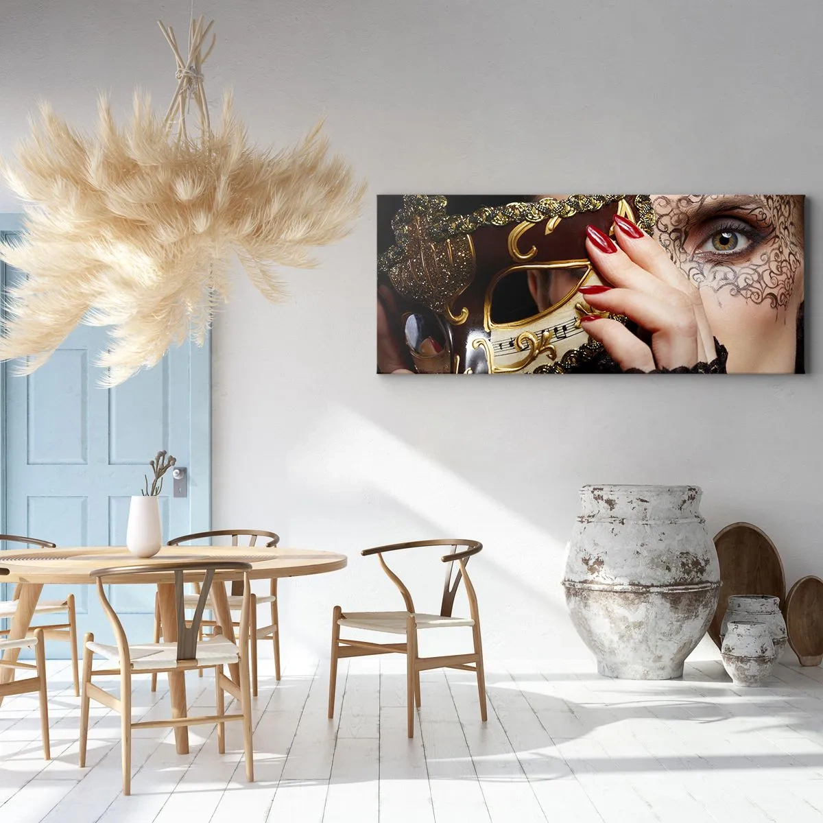 Obraz na plátne - Môj svet je barokový - 120x50 cm