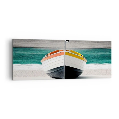 Obraz na plátne - Na správnom mieste - 140x50 cm