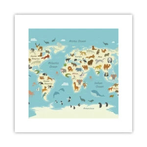 Plagát - Dobrí susedia - 30x30 cm