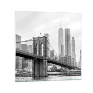 Obraz na skle - Newyorské zázraky - 40x40 cm