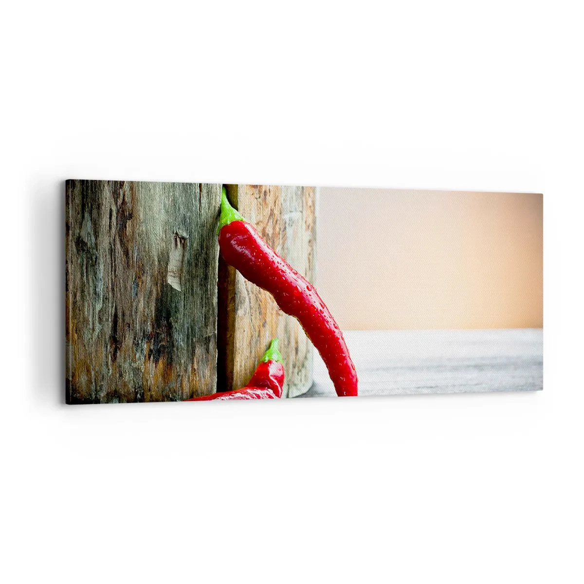 Obraz na plátne - Red hot chili peppers - 100x40 cm