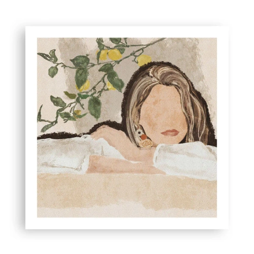 Plagát - Kráska z juhu - 60x60 cm