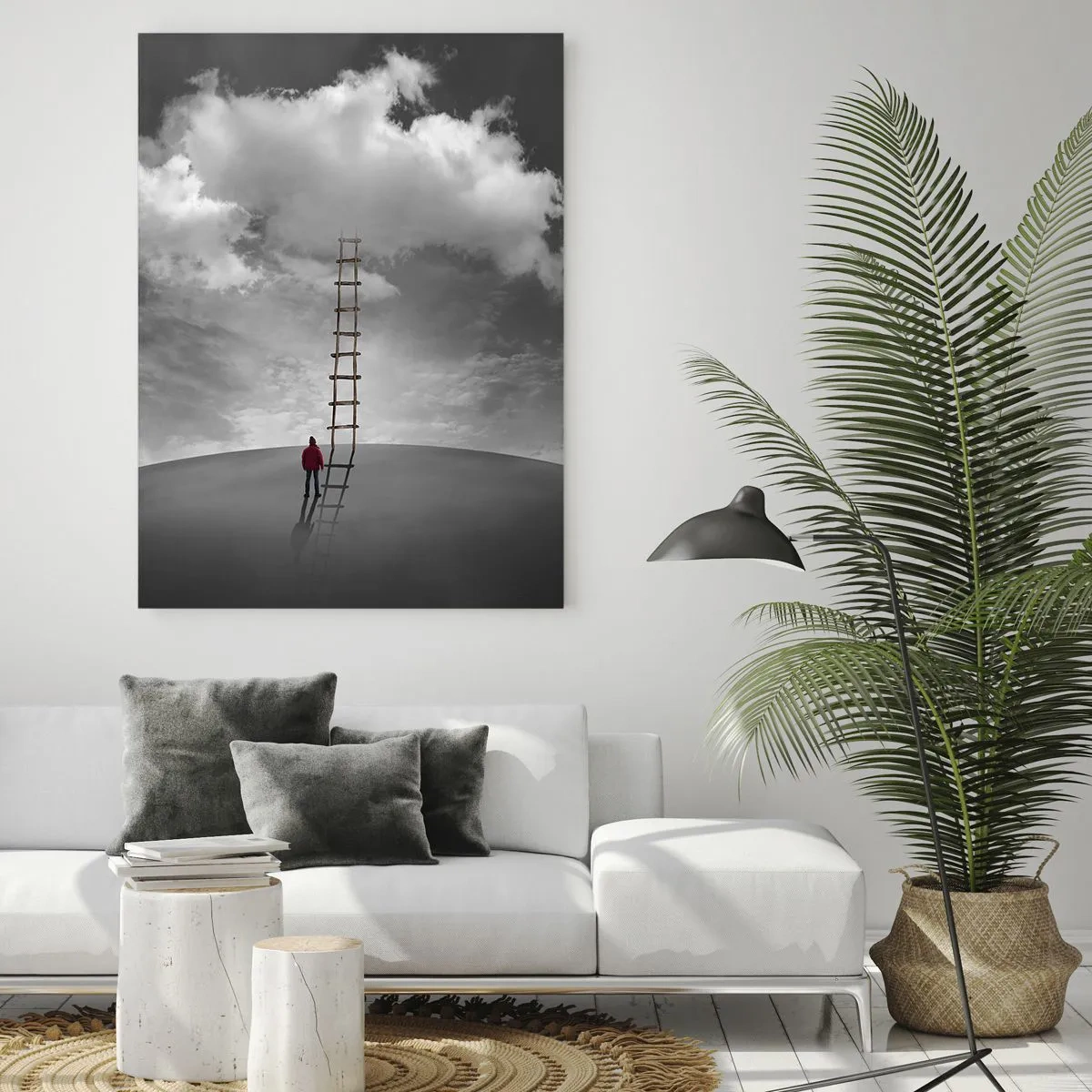 Obraz na skle - Všetko je možné - 70x100 cm