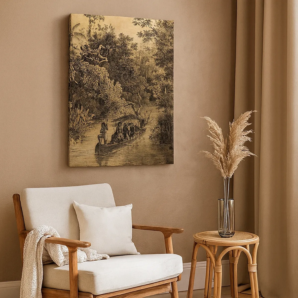 Obraz na plátne - Výlet k zdroju - 50x70 cm