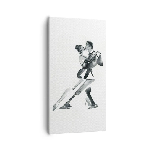 Obraz na plátne - V jednom rytme - 55x100 cm