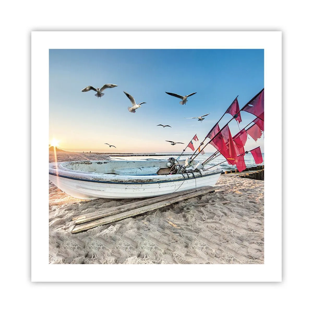 Plagát - Zaslúžená prestávka - 50x50 cm