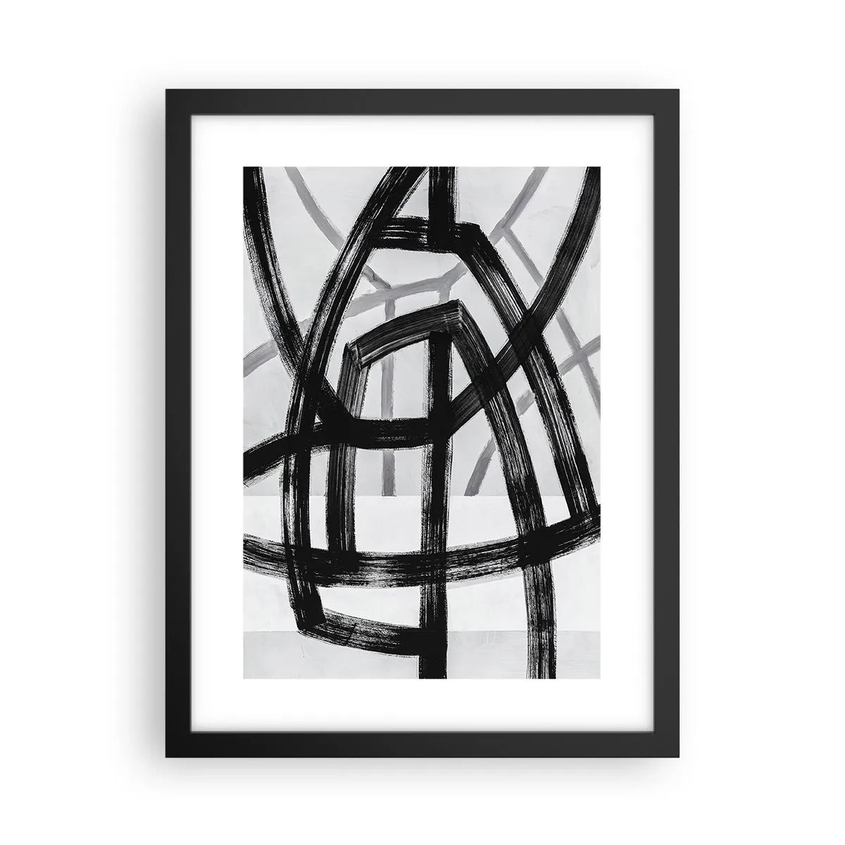 Plagát v čiernom ráme - Hĺbka - 30x40 cm