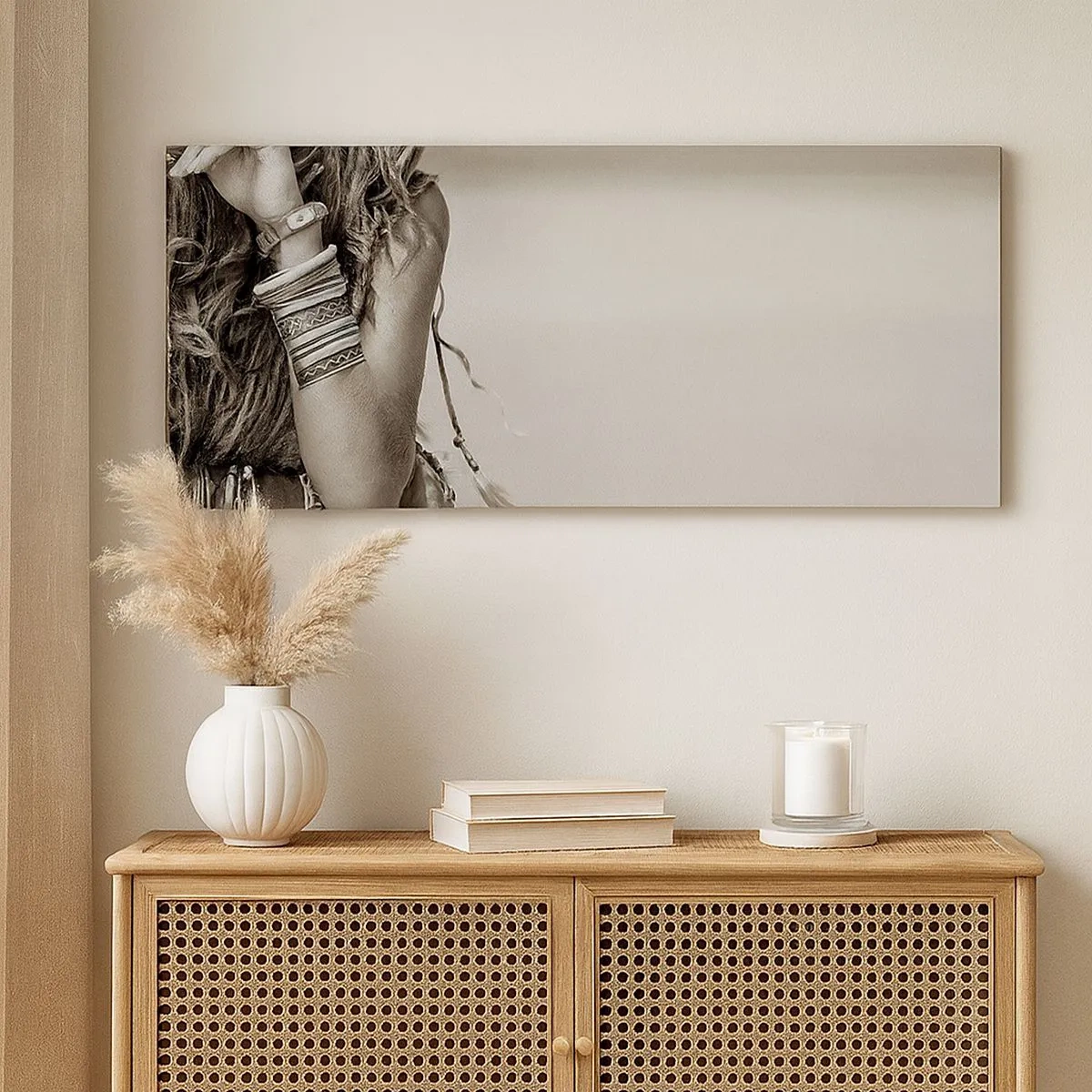 Obraz na plátne - Ako dievča - 100x40 cm