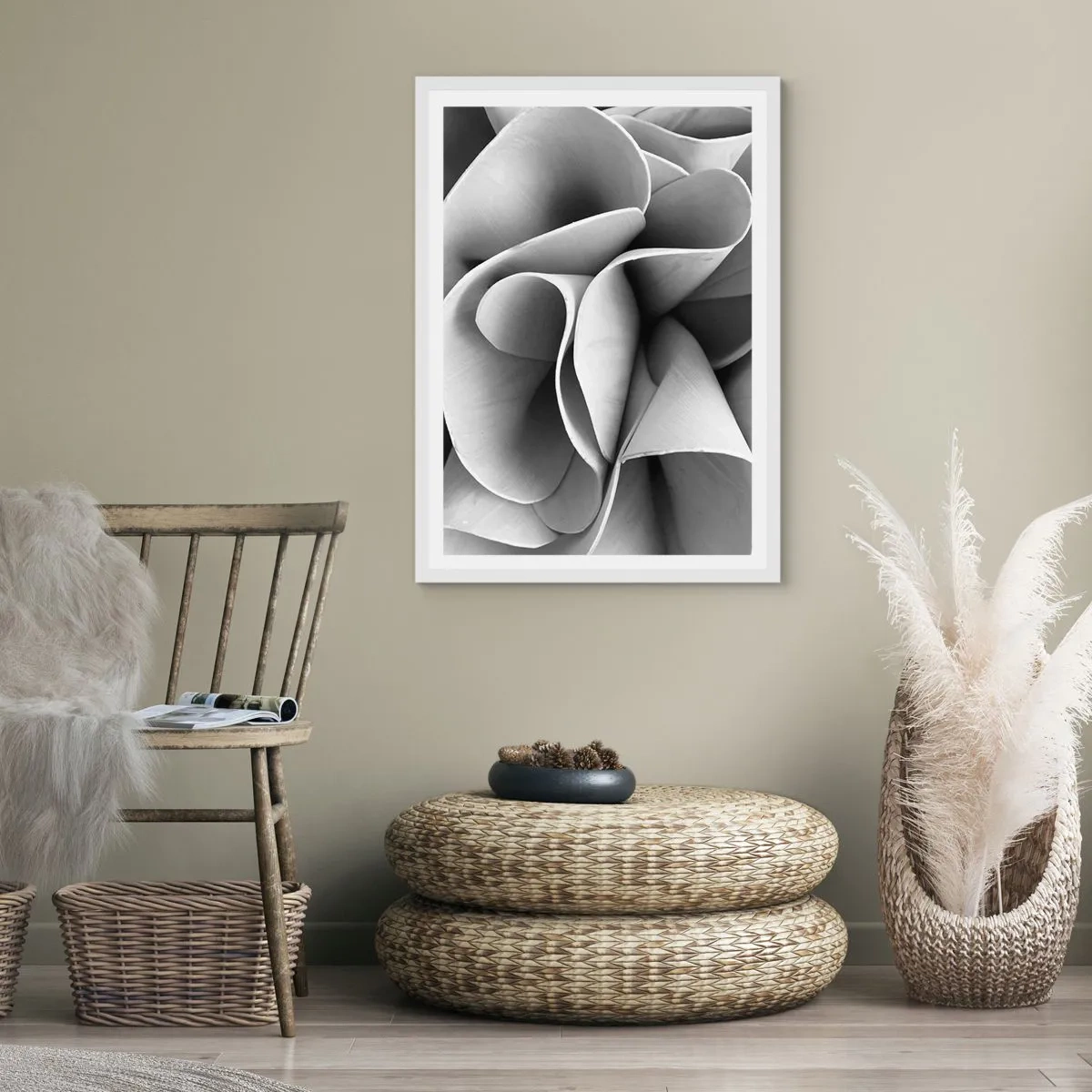 Plagát v bielom ráme - Deje sa vo vesmíre - 50x70 cm