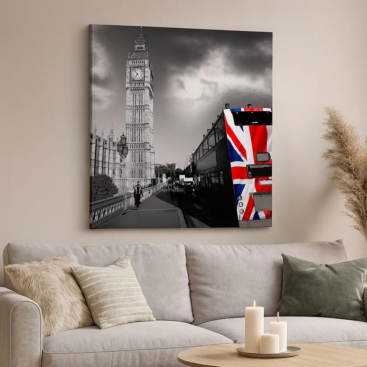 Obraz na plátne - Hrdá a veľká - 30x30 cm