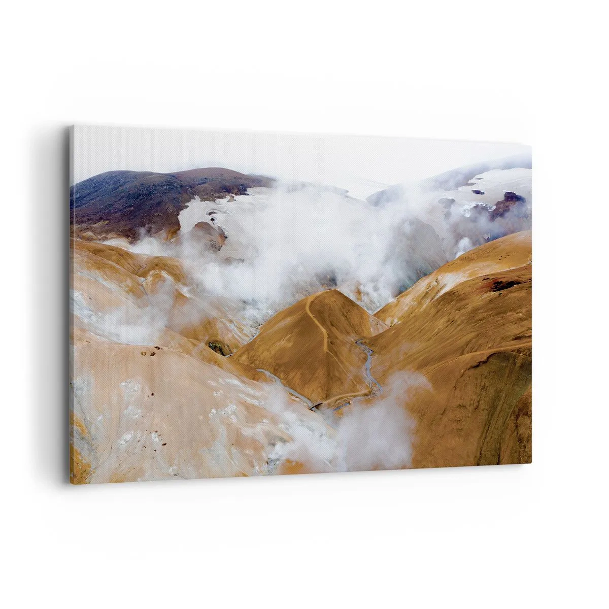 Obraz na plátne - Drsná krása Islandu - 120x80 cm