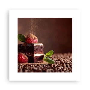 Plagát - Život je sladký - 30x30 cm