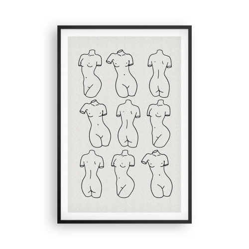 Plagát v čiernom ráme - Iba Venuša - 61x91 cm