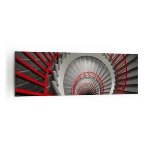 Obraz na plátne - Architektonické hry - 160x50 cm