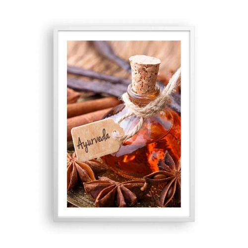 Plagát v bielom ráme - K jednote tela a ducha - 50x70 cm