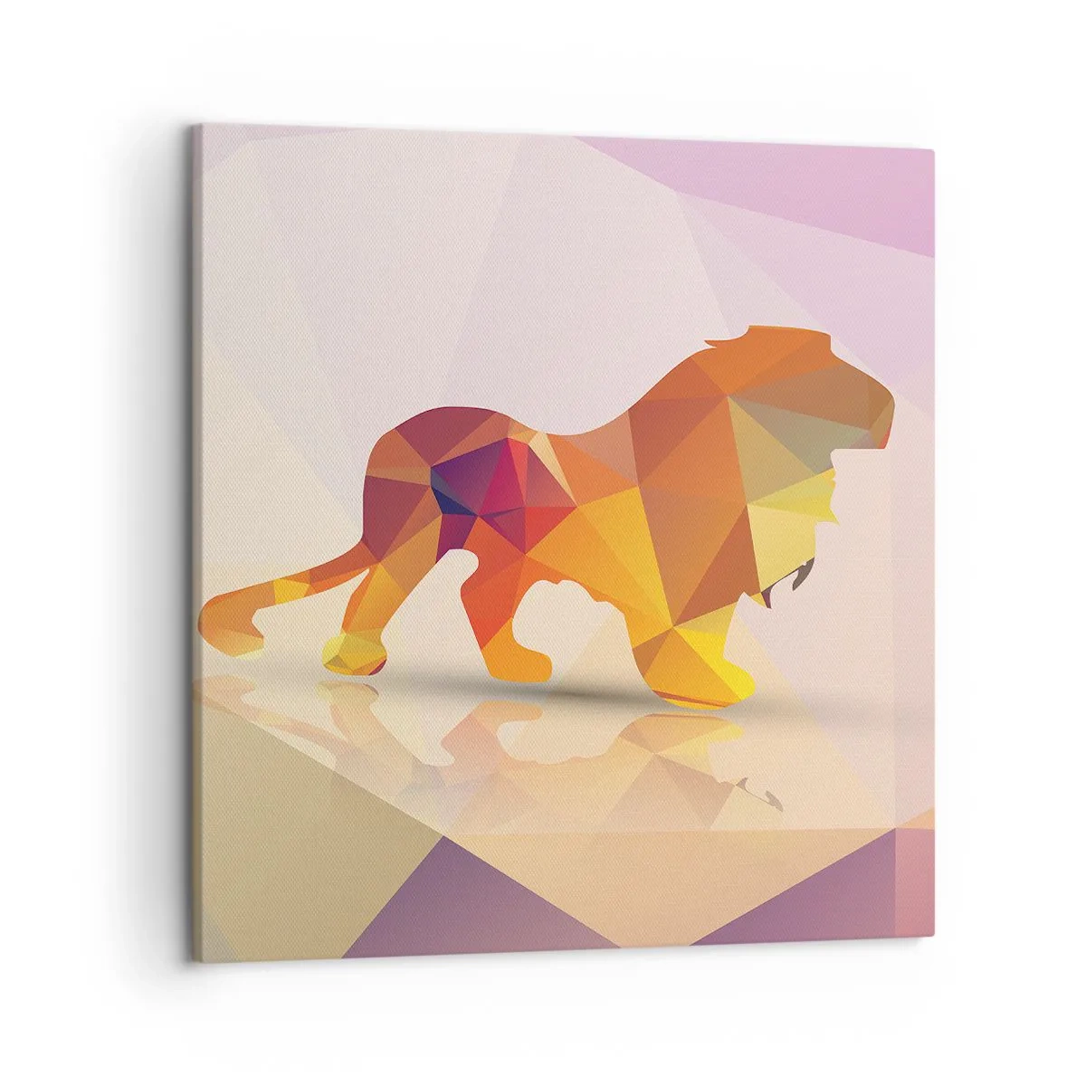 Obraz na plátne - Diamantový kráľ - 50x50 cm