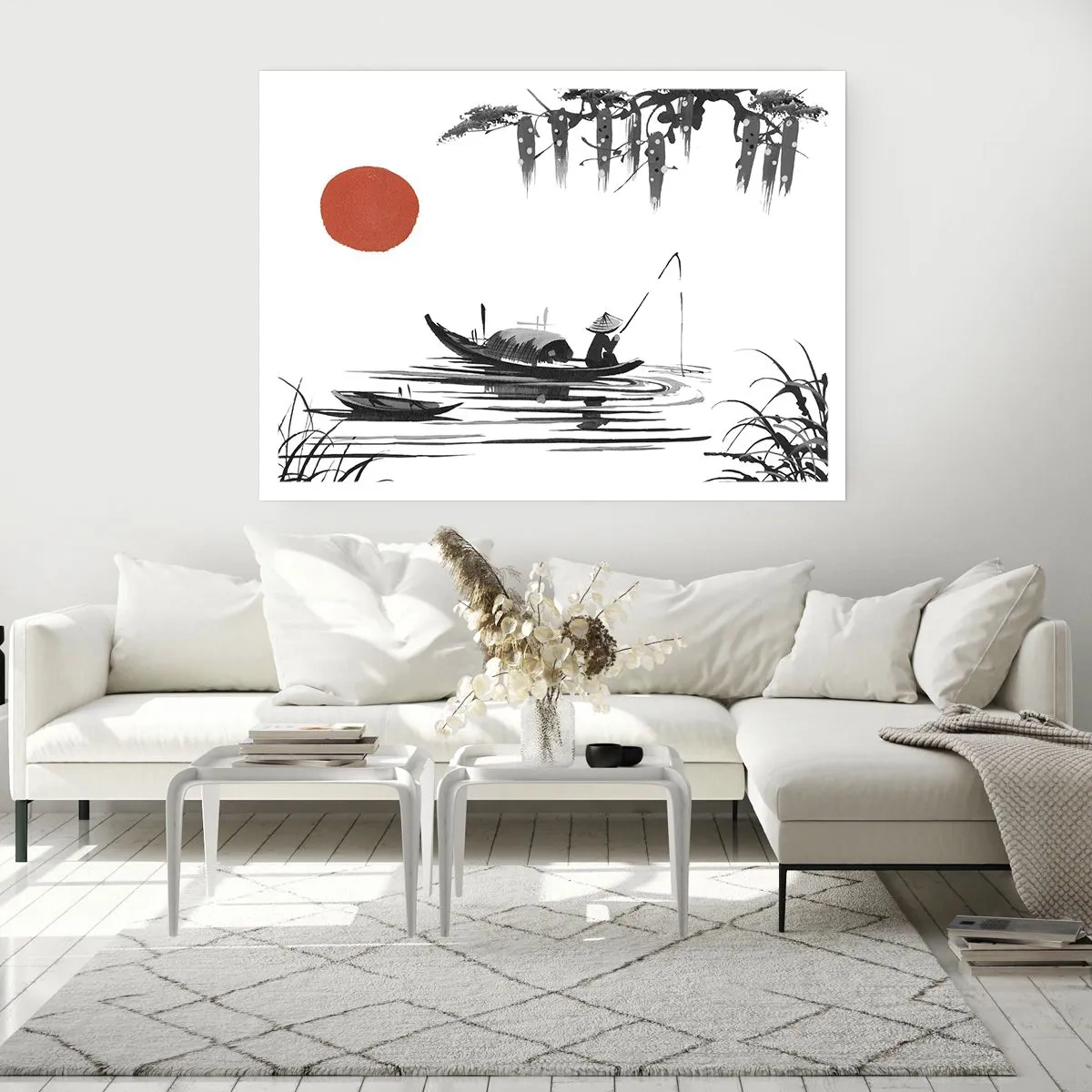 Plagát - Ázijské popoludnie - 70x50 cm