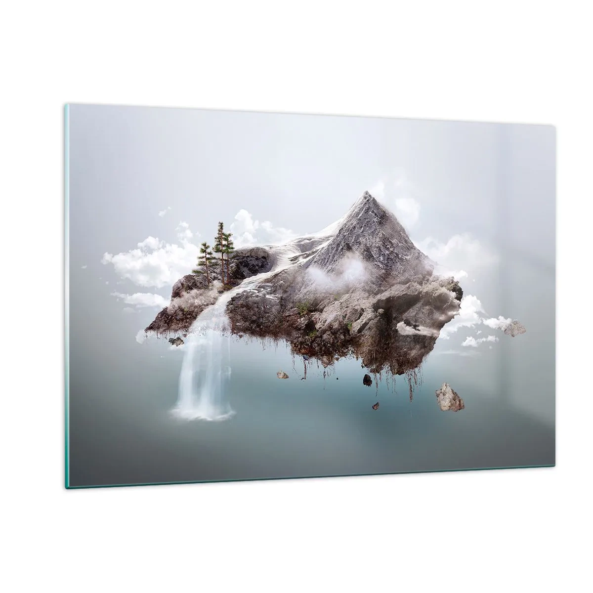 Obraz na skle - Pohľad surrealistu - 120x80 cm