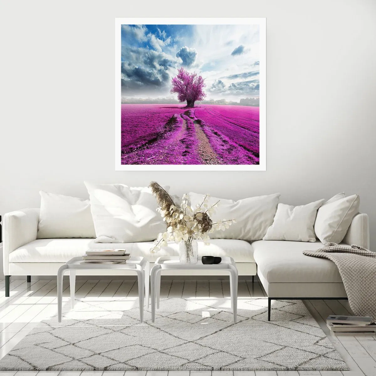 Plagát - Vresoviská - divočina - 50x50 cm